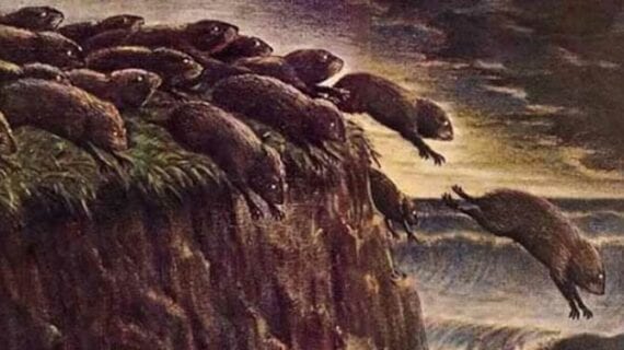 lemmings Global tax cartel is a march to higher taxes