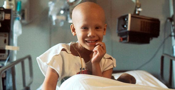 Child with cancer Innovative cancer therapy uses immune system to attack tumours