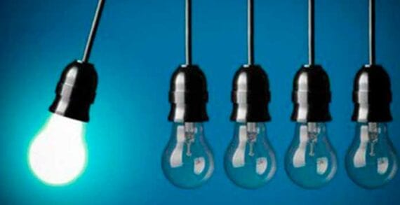 Innovation as represented by light bulbs New funding will accelerate health innovation in Alberta