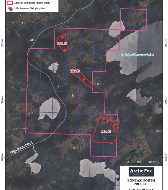 Arctic Fox Completes Phase 2 Exploration Program at Pontax North